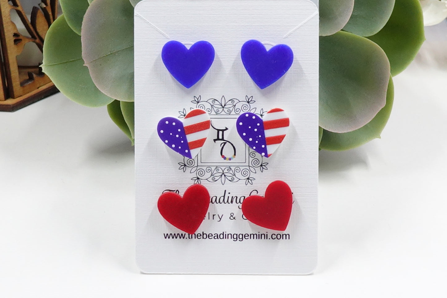 4th of July Earrings