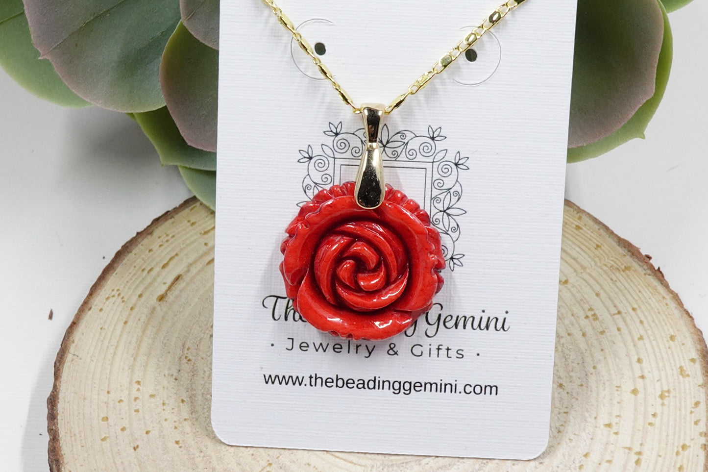 Rose Necklace