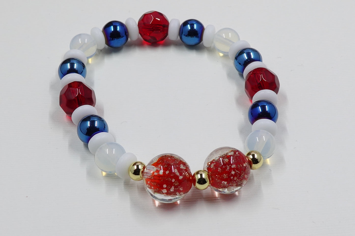 4th of July Firefly Bracelet RED