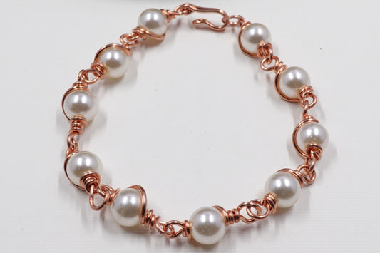 White Glass Pearls